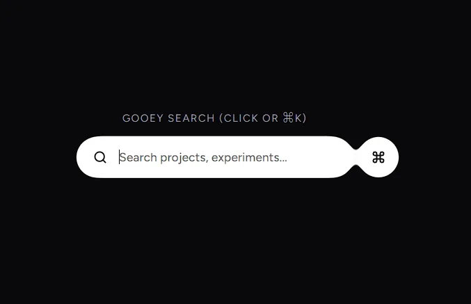 Gooey Search